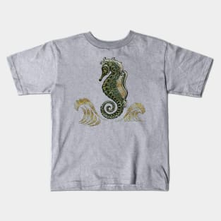 Wonderful elegant fantasy seahorse Kids T-Shirt